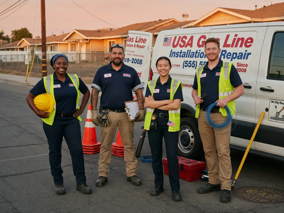 Gas Line Installation company in Exeter, NE